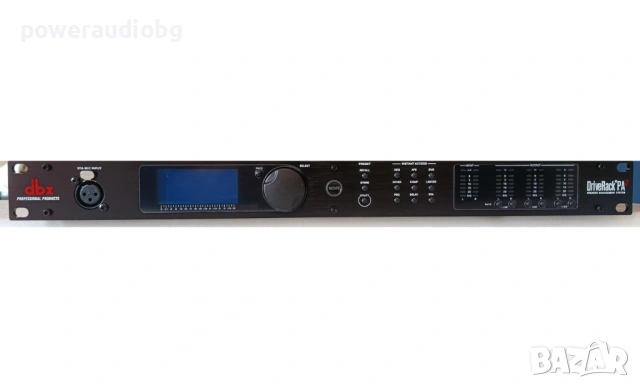 Дигитален звуков процесор DBX DriveRack PA2  (DSP), снимка 3 - Ресийвъри, усилватели, смесителни пултове - 54494293