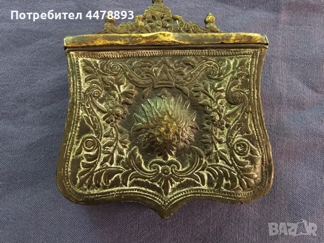 Автентичен фишеклък барутник паласка
