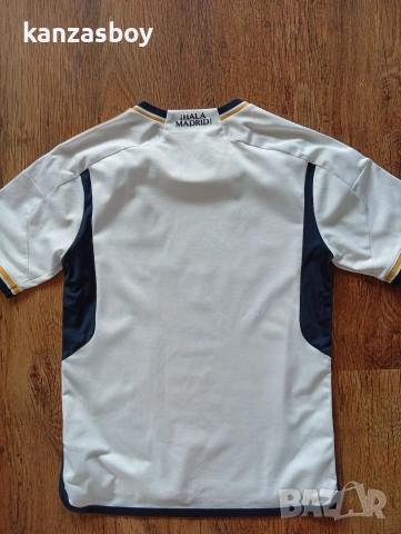 adidas Real Madrid CF Home Jersey Youth 23/24 IB0011 WHITE - юношеска тениска р-р 15-16г./176см, снимка 6 - Тениски - 55051275
