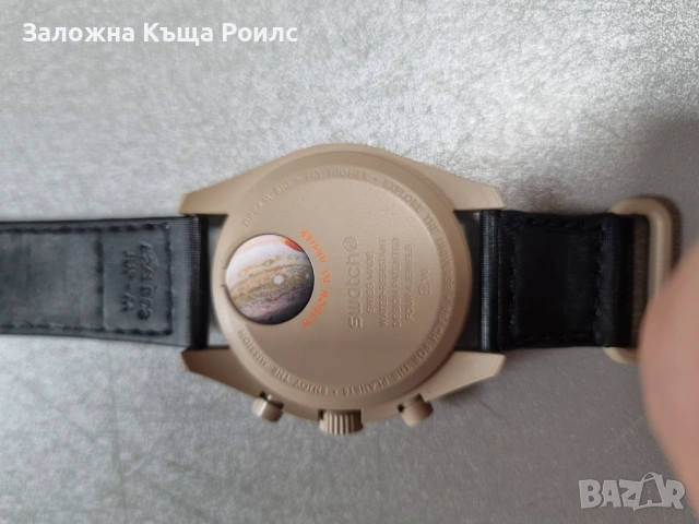 Часовник Omega x Swatch Bioceramic (MoonSwatch, снимка 4 - Мъжки - 54933553