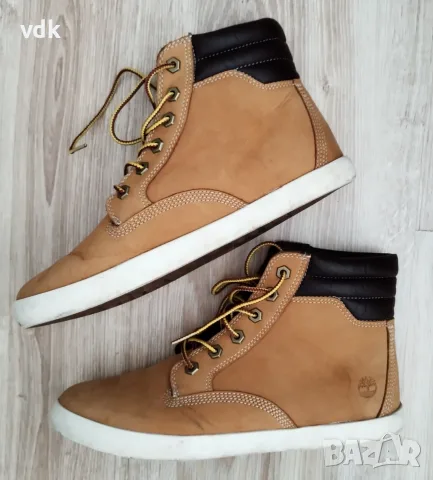 100% Оригинални страхотни унисекс боти от естествена кожа TIMBERLAND! 
