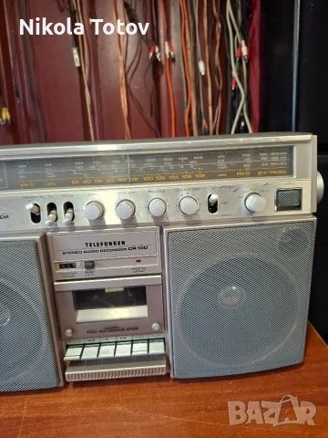 Продава се касетофон Telefunken CR100. , снимка 3 - Радиокасетофони, транзистори - 55073316