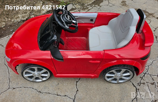 Акумулаторна кола с родителски контрол 6V AUDI TT ЧЕРВЕН, снимка 5 - Коли, камиони, мотори, писти - 54472725