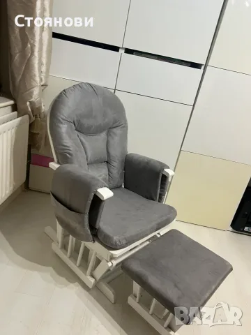 Люлеещ Стол за кърмачки в отлично състояние, снимка 2 - Столове - 55600441
