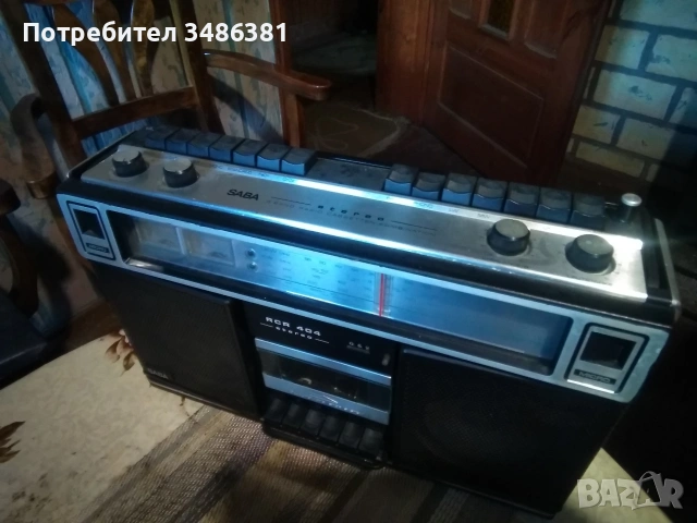 SABA RCR 404, снимка 4 - Радиокасетофони, транзистори - 55037893