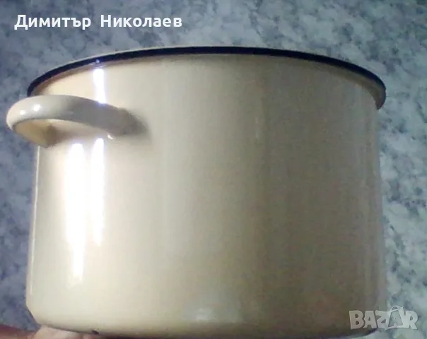 Индукционна емайлирана тенджера 7 л Нова , снимка 4 - Съдове за готвене - 55314581