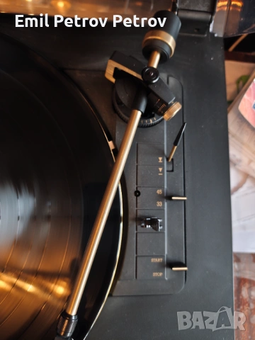 🌟🌟🌟 Dual CS 455 Gold Edition  Automatic Belt Drive  грамофон, снимка 4 - Грамофони - 54371507