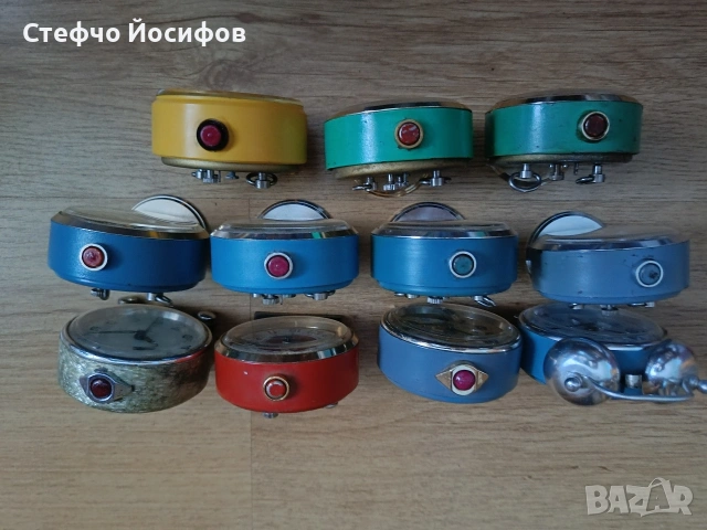 Различни будилници Слава, снимка 3 - Антикварни и старинни предмети - 54308088