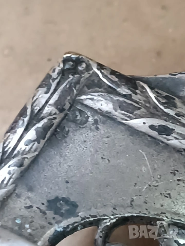 Посребрен лъжичник WMF , снимка 4 - Антикварни и старинни предмети - 54025128