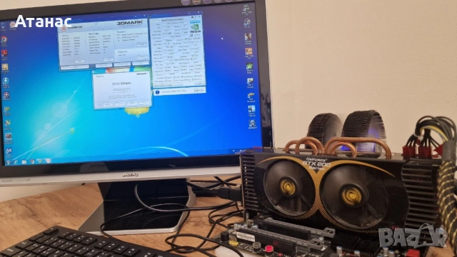 The Ultimate 3-Way SLI Retro Pack! 3x NVIDIA GeForce GTX 285 ASUS/Palit/Sparkle, снимка 12 - Видеокарти - 54774885