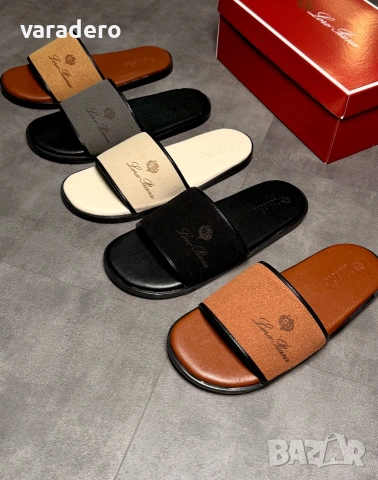 Мъжки чехли Loro Piana 