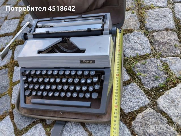 Старинна пишеща машина ЕРИКА, Erika, снимка 2 - Антикварни и старинни предмети - 54240554