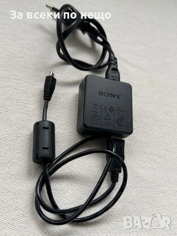 Оригинално зарядно Sony AC-UB10C за фотоапарати Sony, снимка 2 - Батерии, зарядни - 53986126