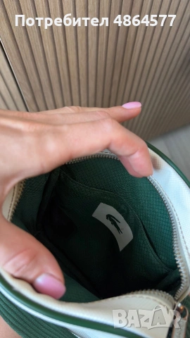 Оригинална мъжка чанта Lacoste, снимка 4 - Чанти - 55003517