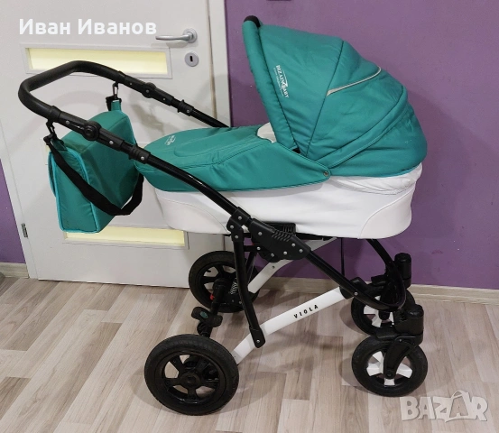 Бебешка количка Виола, снимка 3 - Детски колички - 54810963