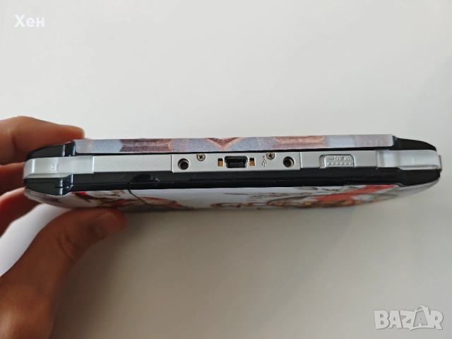 Sony PSP 3000 - Playstation Portable - качени много игри - ARK-4 God Of War Skin, снимка 4 - PlayStation конзоли - 54629743