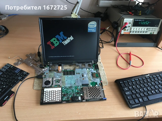 IBM Thinkpad X40 type 2371-8EU, снимка 15 - Части за лаптопи - 55050263