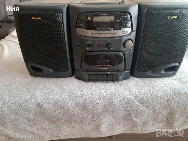 Sanyo cd player + касети