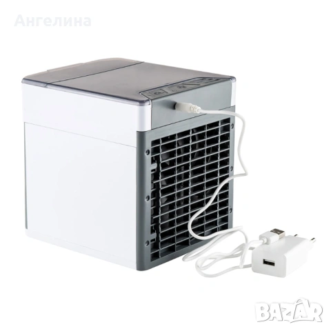 Настолен охладител MUHLER MC-585, USB, LED светлини, снимка 6 - Климатици - 54626845