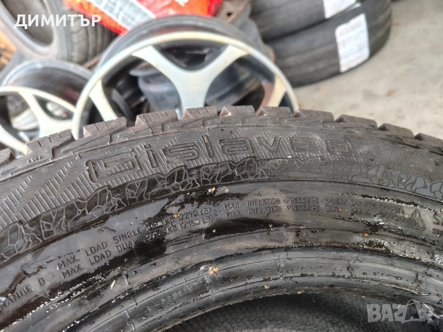 2бр.зимни гуми GISLAVED 215 65 16C DOT20 цена за брой, снимка 3 - Гуми и джанти - 54045277