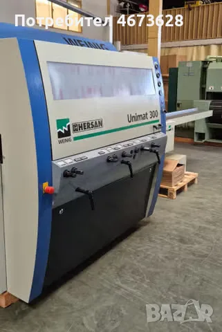 Четиристранка Weinig Unimat 300 КАТО НОВА, снимка 2 - Други машини и части - 55686938