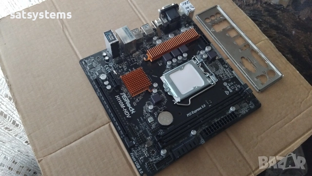 Дънна платка ASRock H110M-HDV Socket LGA1151, снимка 4 - Дънни платки - 54962451