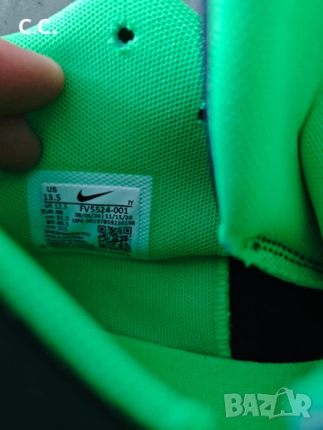 Оригинални маратонки Nike G.T. JUMP ACADEMY,  стелка 31,5 см, снимка 6 - Маратонки - 54904865