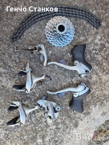 Groupset Shimano 105- 1055- шосеен монтаж 