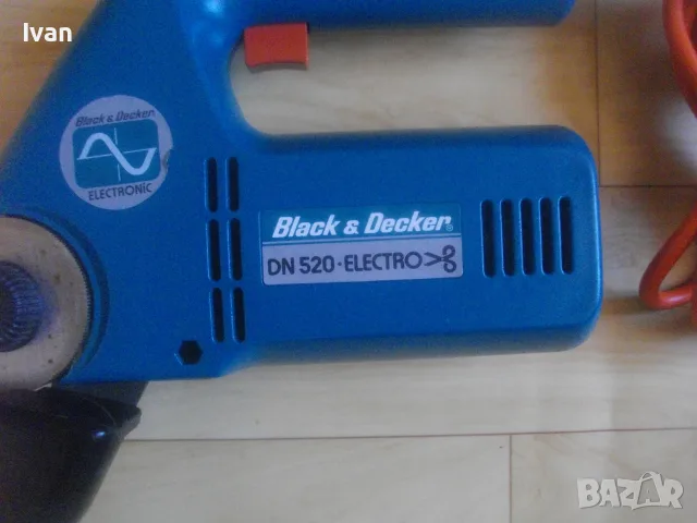 Оригинална ел. ножица за рязане на ламарина табак плат BLACK DECKER DN520 ELECTRO Made in GERMANY, снимка 3 - Други инструменти - 55694906
