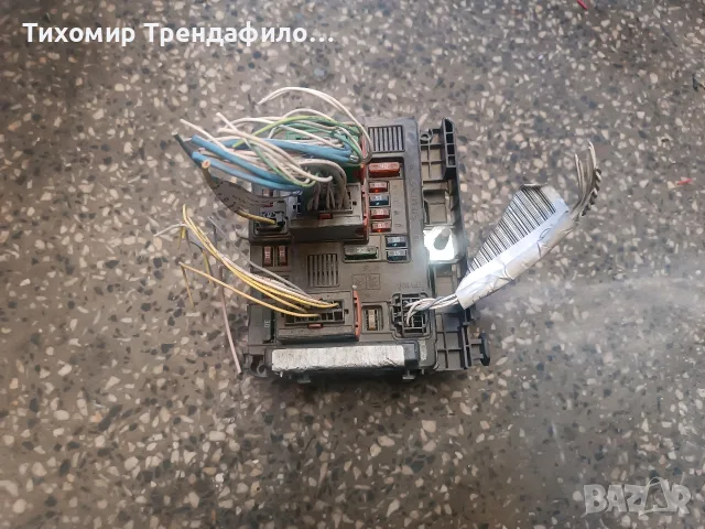 BSM siemens 9641141280 Citroen C5 2004г Fuse Box 9644871680, снимка 6 - Части - 55347836