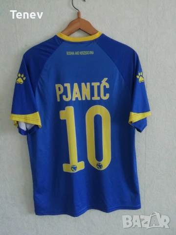 Босна и Херцеговина Пянич футболна тениска фланелка екип Pjanic Bosnia Herzegovina Kelme