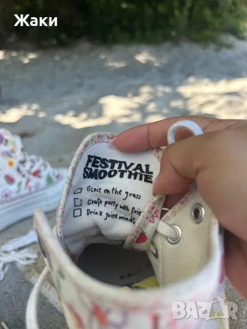 Дамски кецове Converse 35.5, снимка 5 - Кецове - 55631284