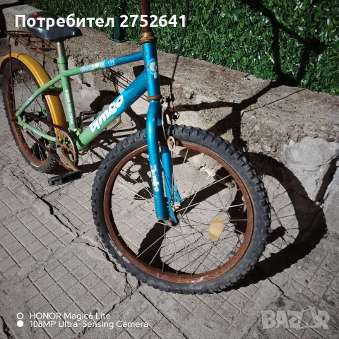 Старо детско колело, снимка 2 - Детски велосипеди, триколки и коли - 55549628