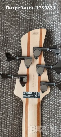 Yamaha TRBX 505 Translucent Black 5-струнна бас китара, снимка 7 - Китари - 55605009