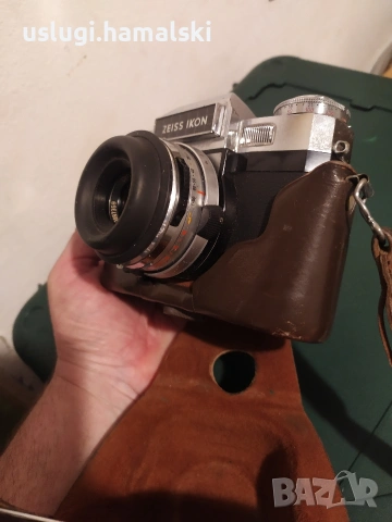 Стар фотоапарат Zeiss Ikon, снимка 4 - Антикварни и старинни предмети - 54431830