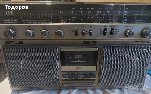 ITT Touring 120 Stereo Cassette Radiorecorder, снимка 6 - Радиокасетофони, транзистори - 55075147