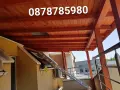 Дървени навеси Тераси Козирка Изграждане на дървени навеси , снимка 17