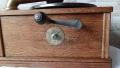Стар грамофон с манивела - EUFON - 1909г. - Made in Hungary, снимка 8