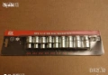 AOK TOOLS КАЧЕСТВЕНИ 9бр 12 звезди вложки комплект CHROME VANADIUM, снимка 1