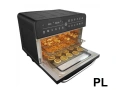 Air Fryer Фурна ZEPHYR Deluxe XXL – 25L, 1800W, 12в1 Код P2701, снимка 5