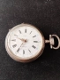 Швейцарски джобен часовник с посребрени капаци 1905г. - 10 РУБИНА, снимка 13