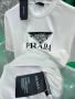 Prad🅰️ Нова Бяла Мъжка Тениска Прад🅰️, снимка 3