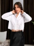 Дамска къса риза Sinsay crop shirt размер S цена 4.50€, снимка 6
