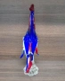Murano Italy   Glass Cockerel “Французинът” елегантен, грандиозен и великолепен петел , снимка 8