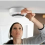 WiFi сензор за дим Tuya Smart – Безжичен пожароизвестител 90dB с известия на телефона, за дома 10318, снимка 8