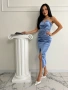 Синя рокля little black dress, снимка 2