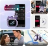 Нови Смарт Слушалки Преводач с Изкуствен Интелект BNARQP NE32 Open Ear с Тъч Дисплей 134 Езика ..., снимка 4