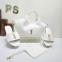 Yves Saint Laurent Дамски Чехли и Чанта Различни Цветове YSL, снимка 3