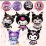 10 вида Hello Kitty Кити Melody Kuromi Cinnamoroll Sanrio балон фолио фолиев хелий или въздух парти, снимка 6