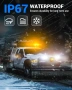 LED ротационна сигнална лампа SUPAREE, 12-24V, 16W, IP67, снимка 4